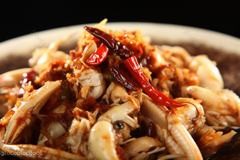 干锅牛蛙辣椒绿色食物美味实拍摄影图,高清,摄影图,摄影图片,图片大全,摄影图免费下载